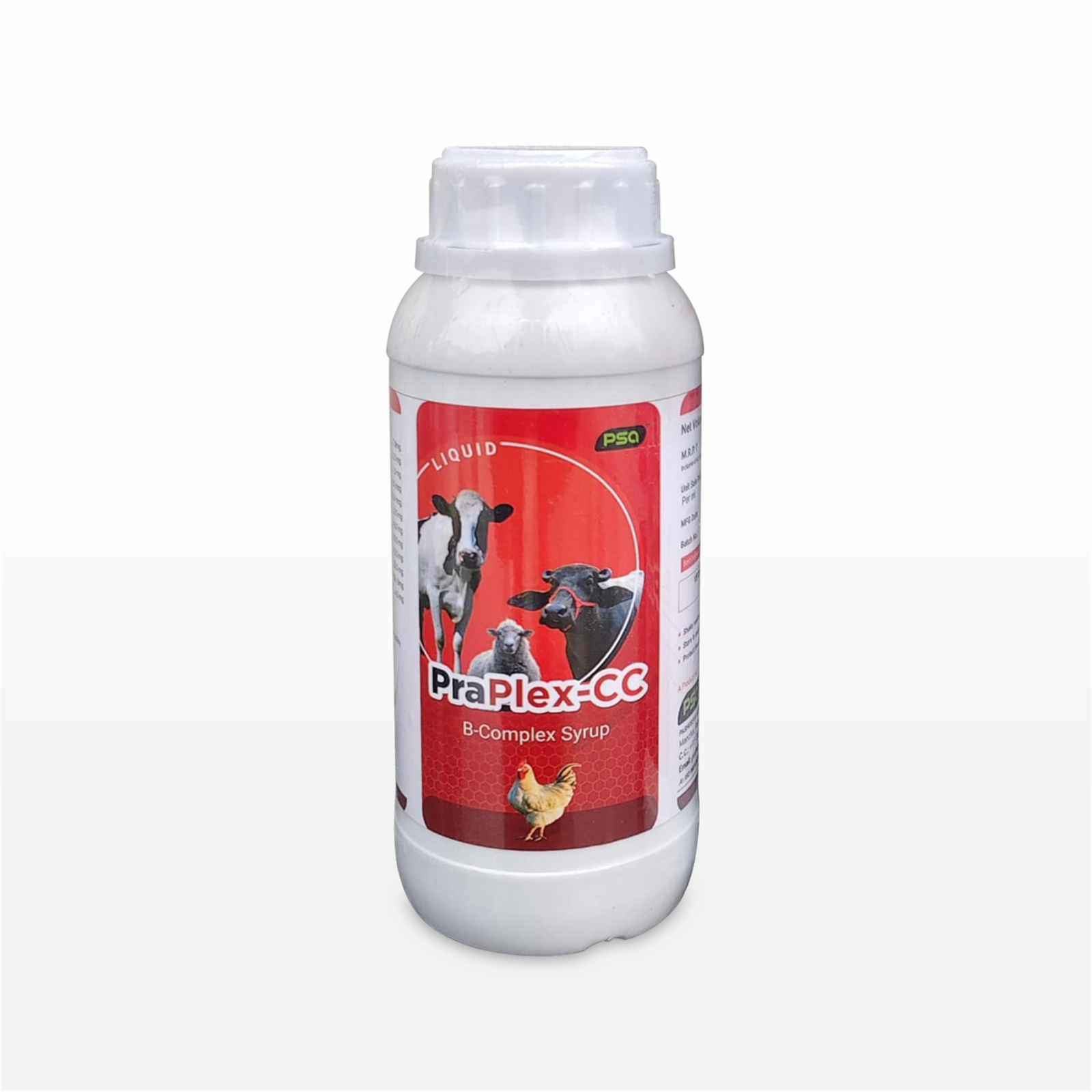 PraPlex-CC B-Complex Syrup 500 ml.