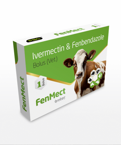 FenMect (Ivermectin & Fenbendazole Bolus (Vet.)) 1 Nos