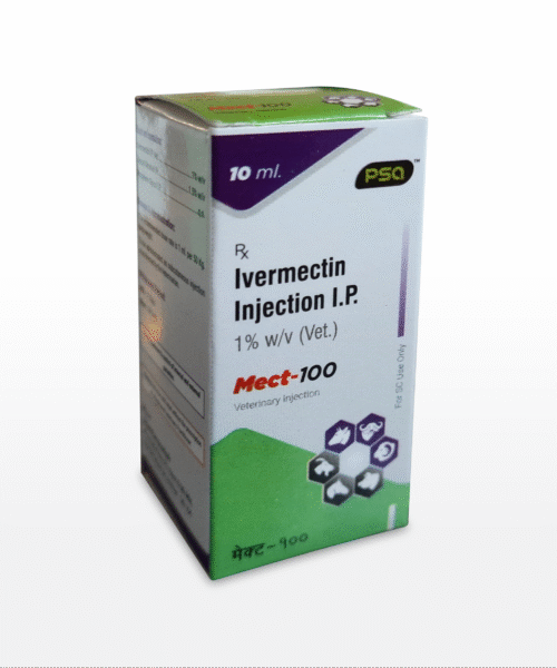 Mect-100 (Ivermectin Injection) 10ML