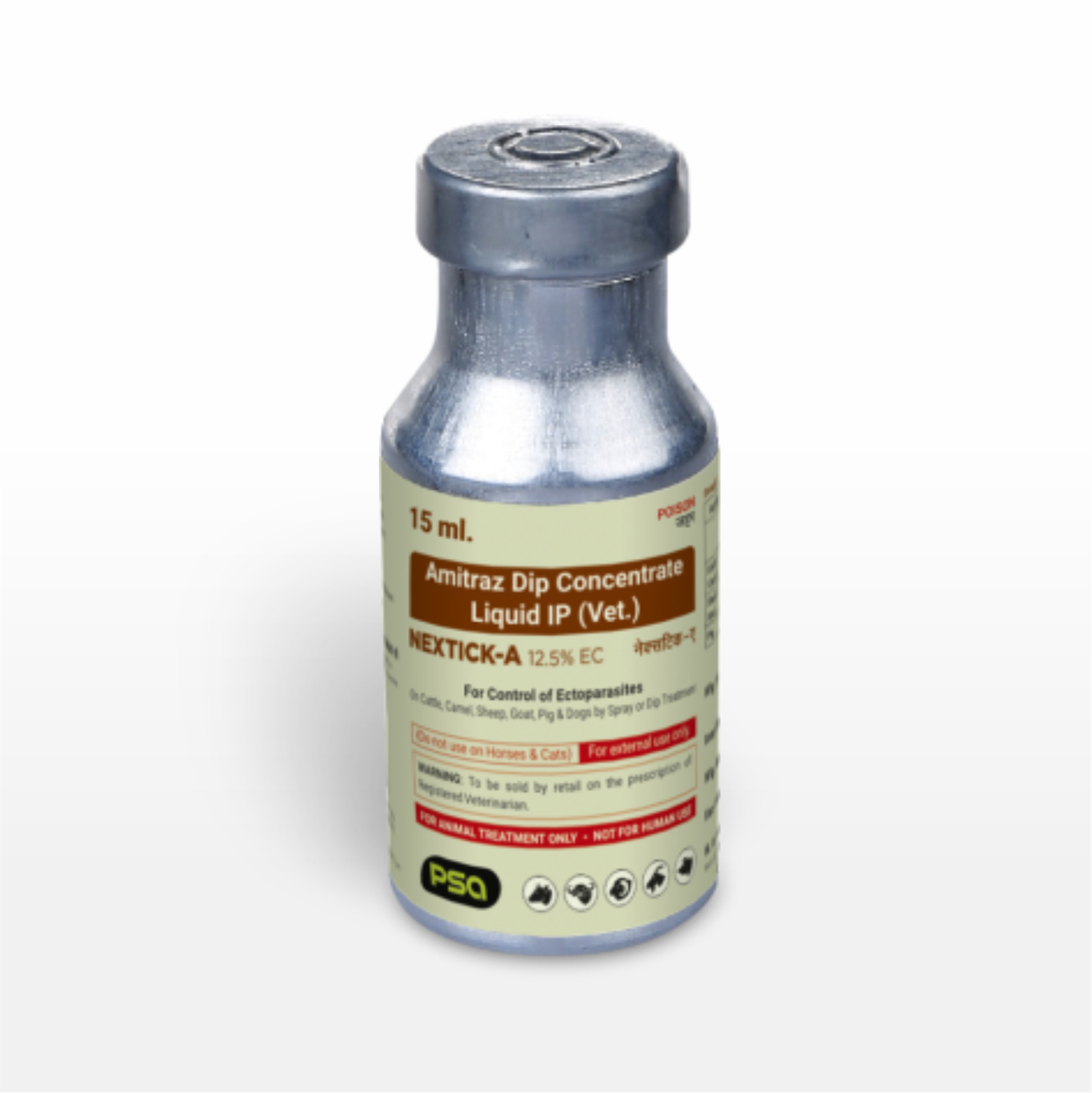 NEXTICK-A 12.5% EC (Amitraz Dip Concentrate) 15ML