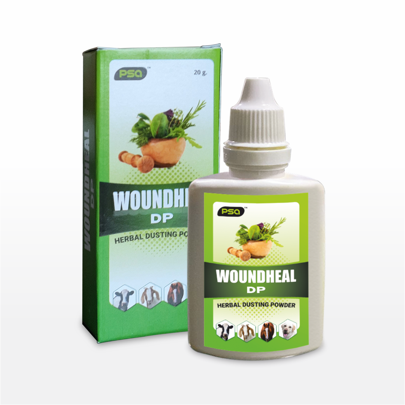 WOUNDHEAL DP Herbal Dusting Powder 20GM