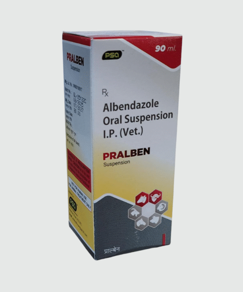 PrAlben (Albendazole Oral Suspension I.P. (Vet.)) 90ML